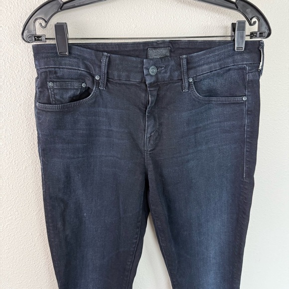 MOTHER The Looker Ankle Fray Skinny Jeans Hey, Good Lookin’ Denim Casual Size 29 - Picture 4 of 14